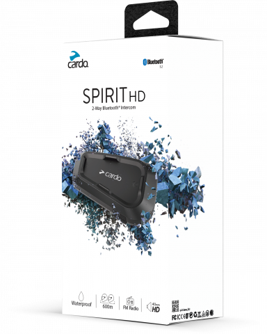 CARDO SPIRIT HD BLUETOOTH HEADSET SINGLE