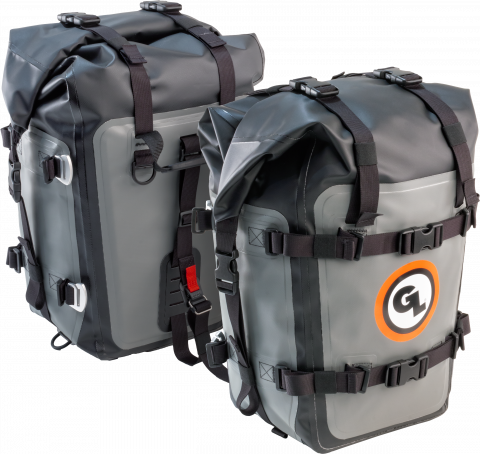 MOTOTREKK PANNIERS GREY PAIR