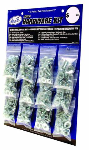 MOTION PRO MINI HARDWARE KIT ZINC FINISH 12/PK