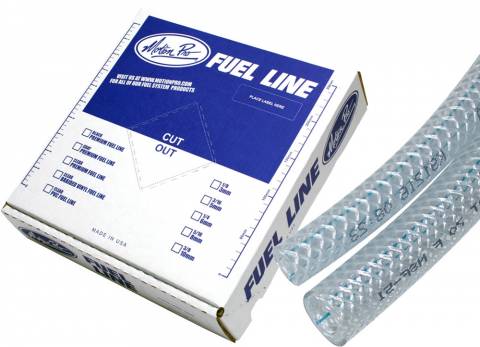 MOTION PRO BRAIDED VINYL FUEL LINE 3/8"X25'
