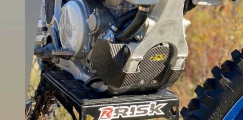 P3 SKID PLATES CARBON FIBER YAM YZ250F '19-23 / YZ450F '18-22