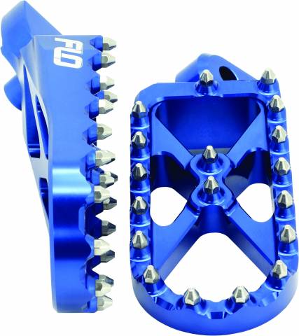 FLO MOTORSPORTS ADVENTURE/SNOW FOOTPEG BLUE YZ / YZ-F