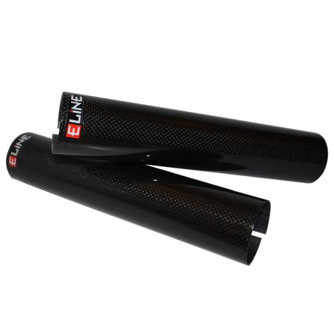 E-LINE ACCESSORIES CARBON FIBER FORK GUARDS UNI YZ250F '19-23
