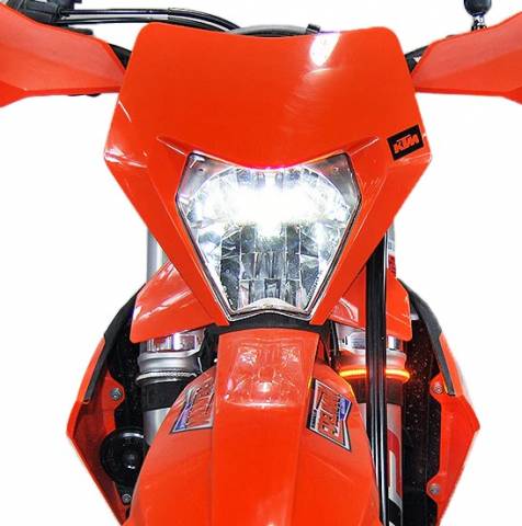 New Rage Cycles Front LED Turn Signals - KTM 350/500 EXC '24-25