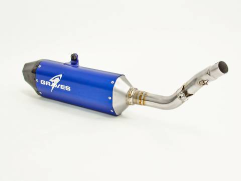 CRF300L Rally'21-25 - Graves Slip-on SS Exhaust System