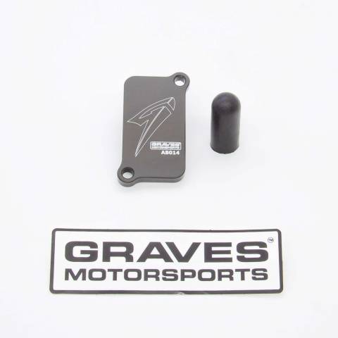 CRF300L'21-24 Graves Motorsports Smog Block Off Plate