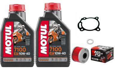 Main image of item: CRF250L'12-20 Full Synthetic Oil Change Kit