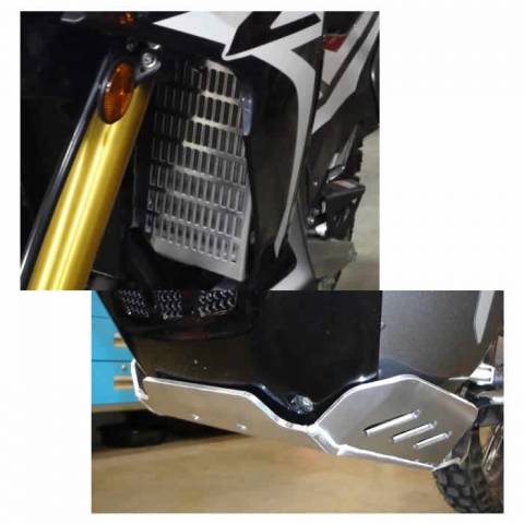 CRF250L Rally'17-20 - Flatland Skid Plate & Rad Guard Combo