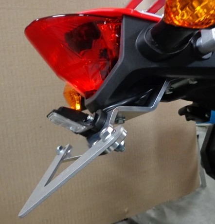 CRF300L Rally'21-24 - Flatland License Plate Holder