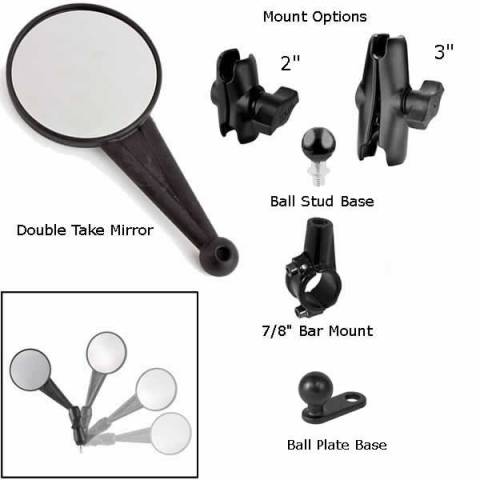 CRF250L Rally'17-20 - Double Take Enduro Mirror