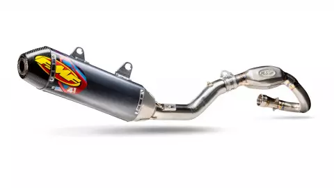 FMF STAINLESS STEEL ALUM. FACT-4.1 RCT W/R.CARBON CAP FULL SYSTEM