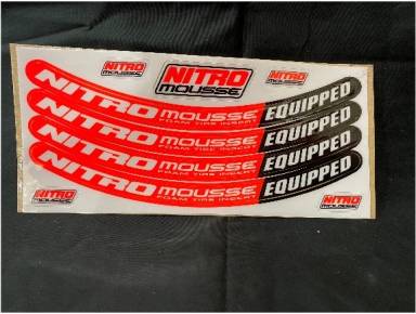 Main image of item: NITROMOUSSE STICKER KIT