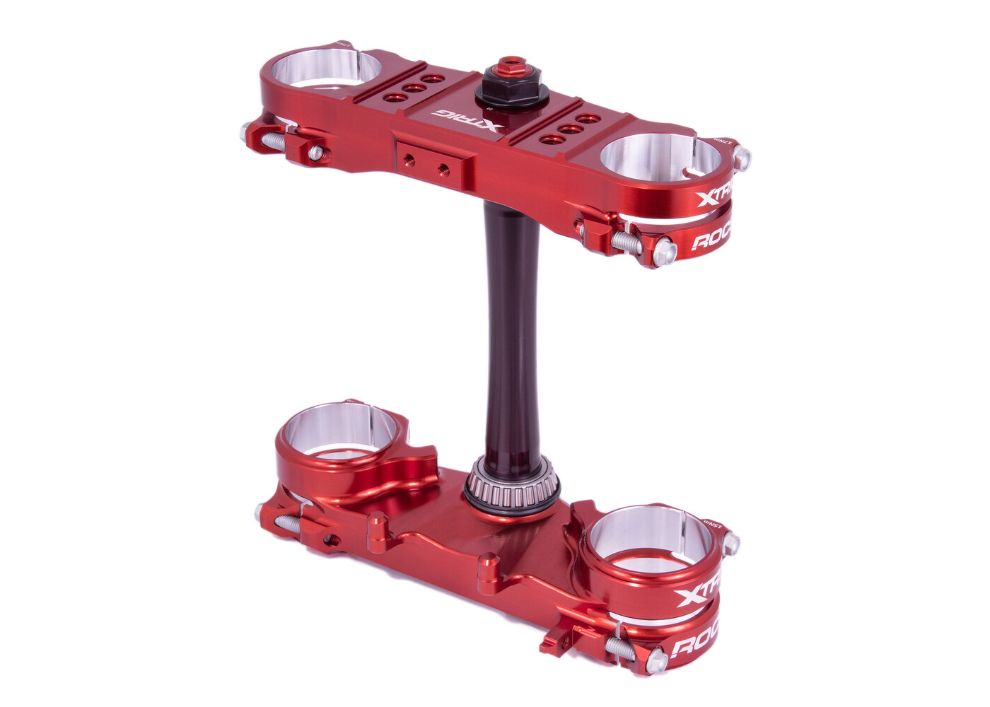 パーツ XTRIG ROCS XTRIG ROCS TECH CLAMP SET BRONZE YAMAHA 25MM YZ65 '18-25 / YZ85