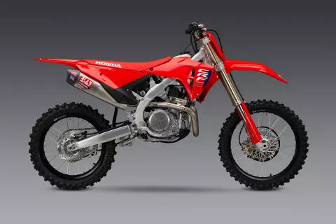 CRF450R/RX '25-26 - YOSHIMURA RS-12 TITANIUM FULL EXHAUST, W/ TITANIUM MUFFLER