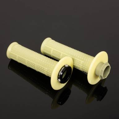 Main image of item: Renthal MX R-Works Lock-On - Aramid Tapered (Half Waffle) Grips
