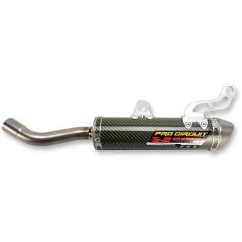 YZ250 '03-26 - Pro Circuit Ti-2 Shorty Carbon Kevlar/Titanium Silencer