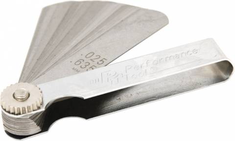 FEELER GAUGE SET - 26 BLADE - .0015"/.038 mm to .025"/.635 mm