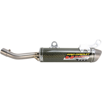 CR250R '04-07 - Pro Circuit Ti-2 Shorty Carbon Kevlar/Titanium Silencer