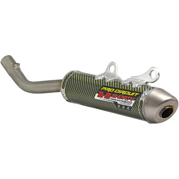 Main image of item: Pro Circuit Ti-2 Shorty Carbon Kevlar/Titanium Silencer - KX250 '05-07
