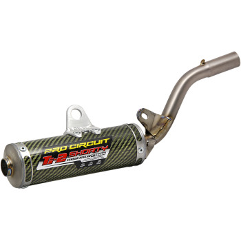 KX85/100/112 - Pro Circuit Ti-2 Shorty Carbon Kevlar/Titanium Silencer