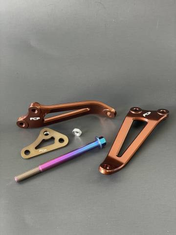 KTM125SX / TC125 '23-26 - FCP TITANIUM ENGINE MOUNTS
