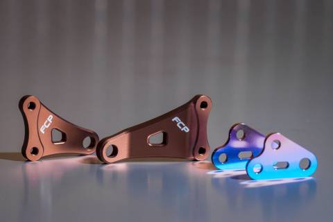 CRF250R/RX '18-21 - FCP TITANIUM ENGINE MOUNTS