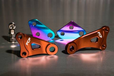 CRF250R/RX '22-26 - FCP TITANIUM ENGINE MOUNTS