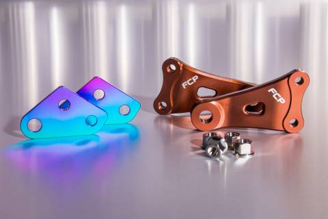 FCP TITANIUM ENGINE MOUNTS - CRF450R/RX '21-25