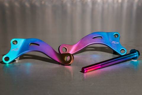 KTM85SX / TC85 SUPERMINI '18-24 - FCP TITANIUM ENGINE MOUNTS