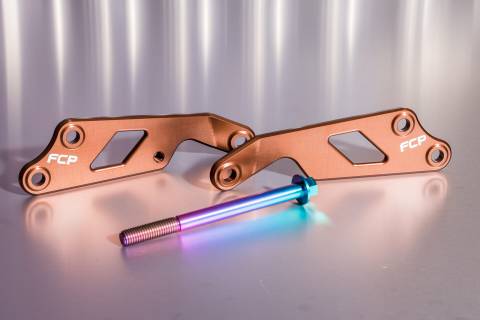 KTM250/300XC // TX300 TPI '20-22 - FCP TITANIUM ENGINE MOUNTS