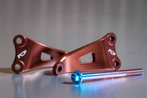 KTM 250/350 SX-F/XC-F // FC250/350 '19-22 - FCP TITANIUM ENGINE MOUNTS