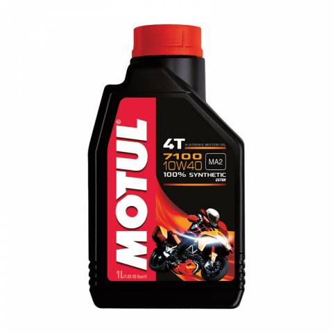 MOTUL 7100 SYNTHETIC OIL 10W-40 4-LITER