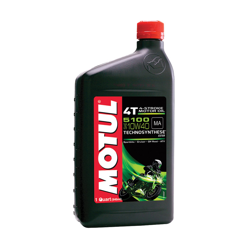 Motul 5100 4T 10W-40 Ester Blend Oil 1-Liter | Tokyomods