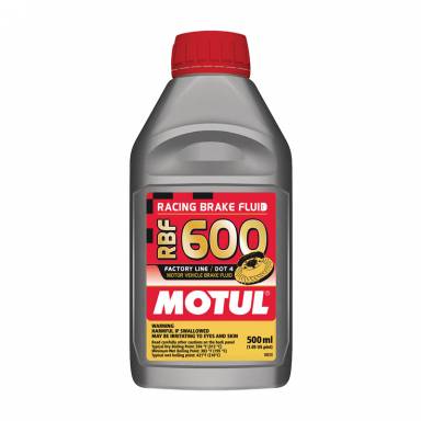 Main image of item: MOTUL RBF 600 RACING BRAKE FLUID 500ML