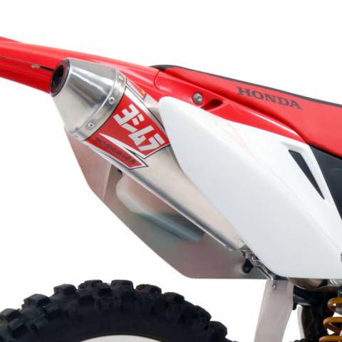 CRF250X 04-17 / CRF250R 04-05 YOSHIMURA RS-2 STAINLESS FULL EXHAUST, W/ ALUMINUM MUFFLER - IN STOCK