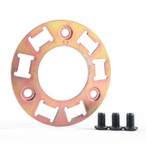 Steel Backing Plate Kit w/ screws Yamaha WR400F 1998-2000