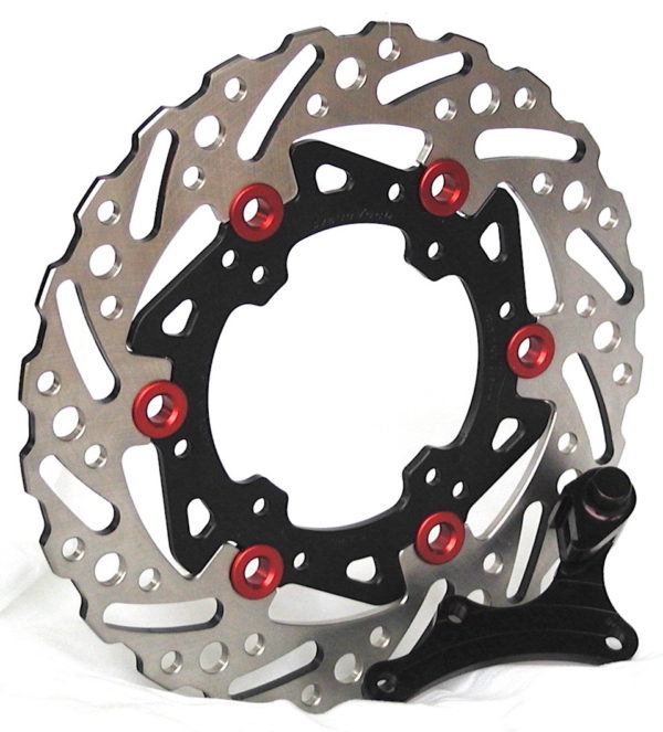 BRAKE TECH SS SUPERMOTO O/S ROTOR & CALIPER BRACKET - CRF150R