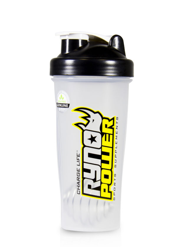 Ryno Power Clear BlenderBottle® Classic™ 28oz