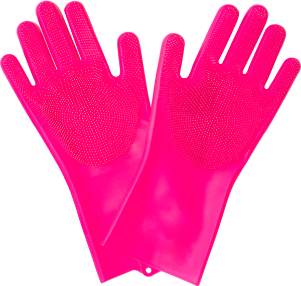 MUC-OFF DEEP SCRUBBER GLOVES MEDIUM