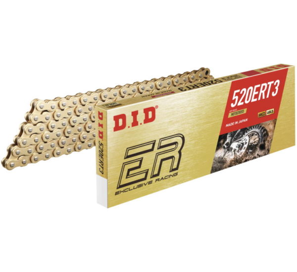 D.I.D 520ERT3 120L RACING CHAIN GOLD