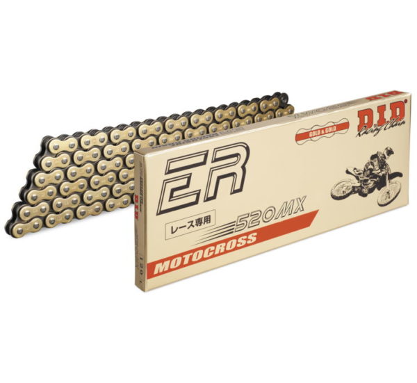 D.I.D HI-PERFORMANCE 520MX-120L RACING CHAIN GOLD