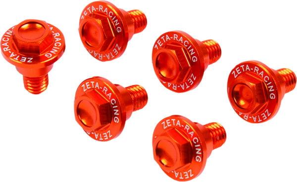 ZETA FORK GUARD BOLT KTM ORANGE