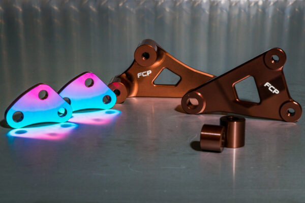 FCP TITANIUM ENGINE MOUNTS - RMZ250 '19-25
