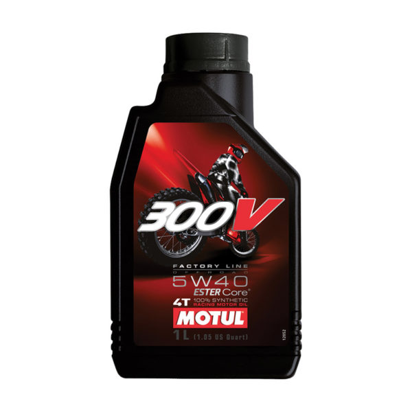 MOTUL 300V OFFROAD 4T COMPETITION SY NTHETIC OIL 5W-40 4-LITER