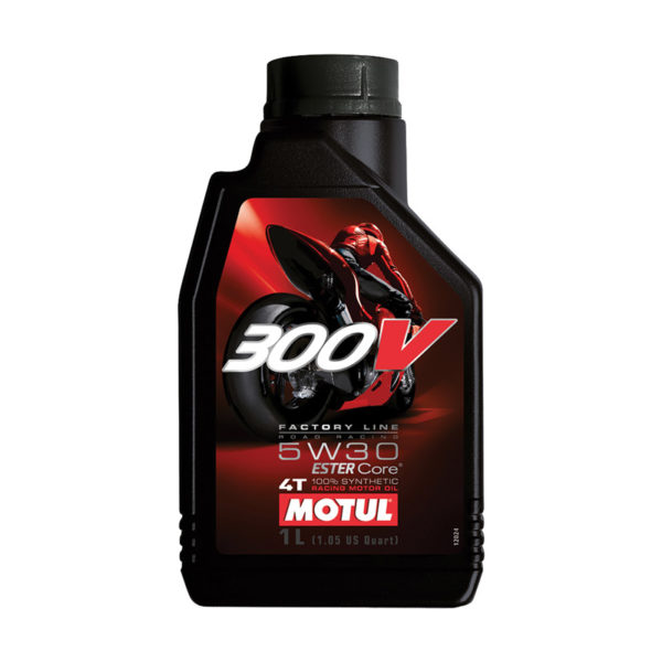 MOTUL 300V 4T COMPETITION SYNTHETIC OIL 5W-30 LITER