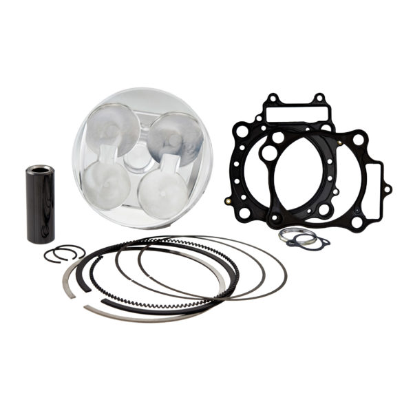 CP-CARRILLO 2003 - 016 Yamaha YFZ 450 13.5:1, 95mm standard bore 449cc , Project X Pro Piston & Cometic Top End Gasket Kit Profiled Pin Bore, Full Race - redesigned for more power and durability - updated thinner rings CPKX1026-P